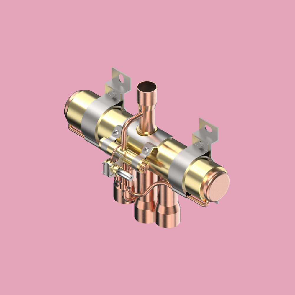 Saginomiya Dört Yollu Solenoid Valf VHV-6001 061L1186 